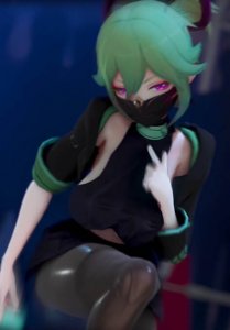 [MMD] Kuki Shinobu-Addiction